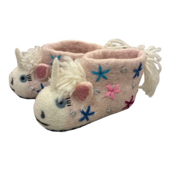 Sew Heart Felt Celeste Slippers Size 1-2 Years Old - Picture 4 of 10